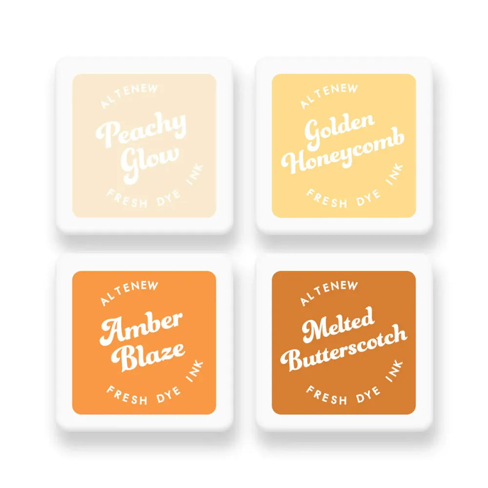 Altenew Sun-Kissed Delights Fresh Dye Ink Mini Cube Set - Papiria